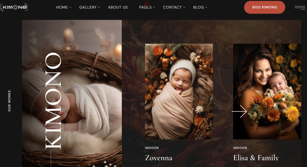 Best photography website templates